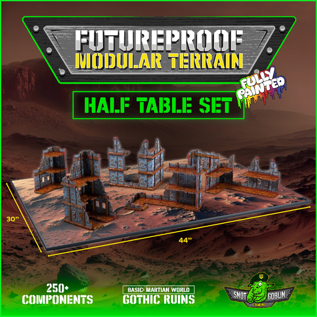 FutureProof Terrain - Half Table Set