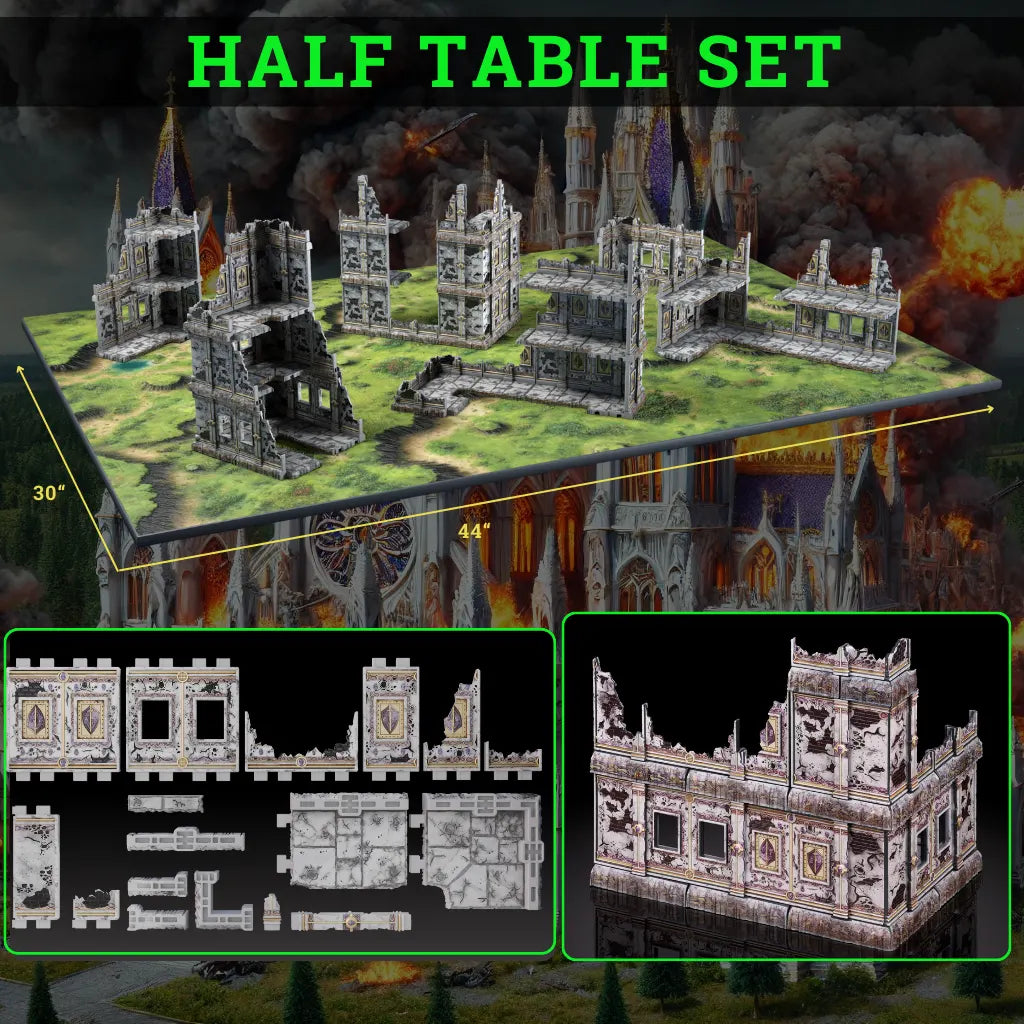 FutureProof Terrain - Half Table Set
