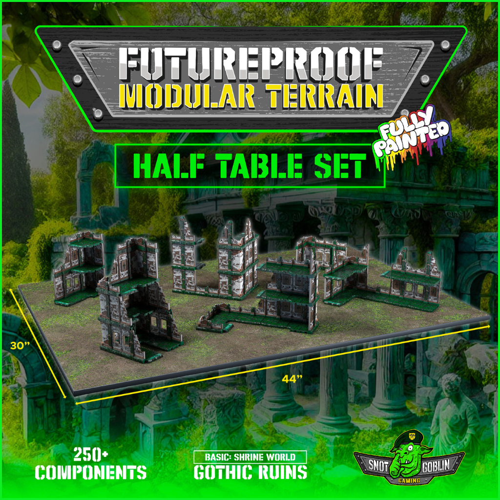 FutureProof Terrain - Half Table Set