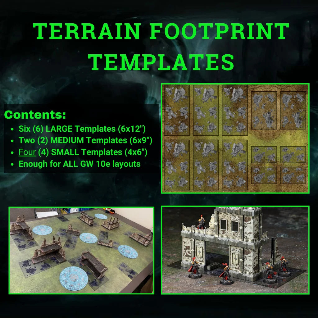 Terrain Footprint Templates US