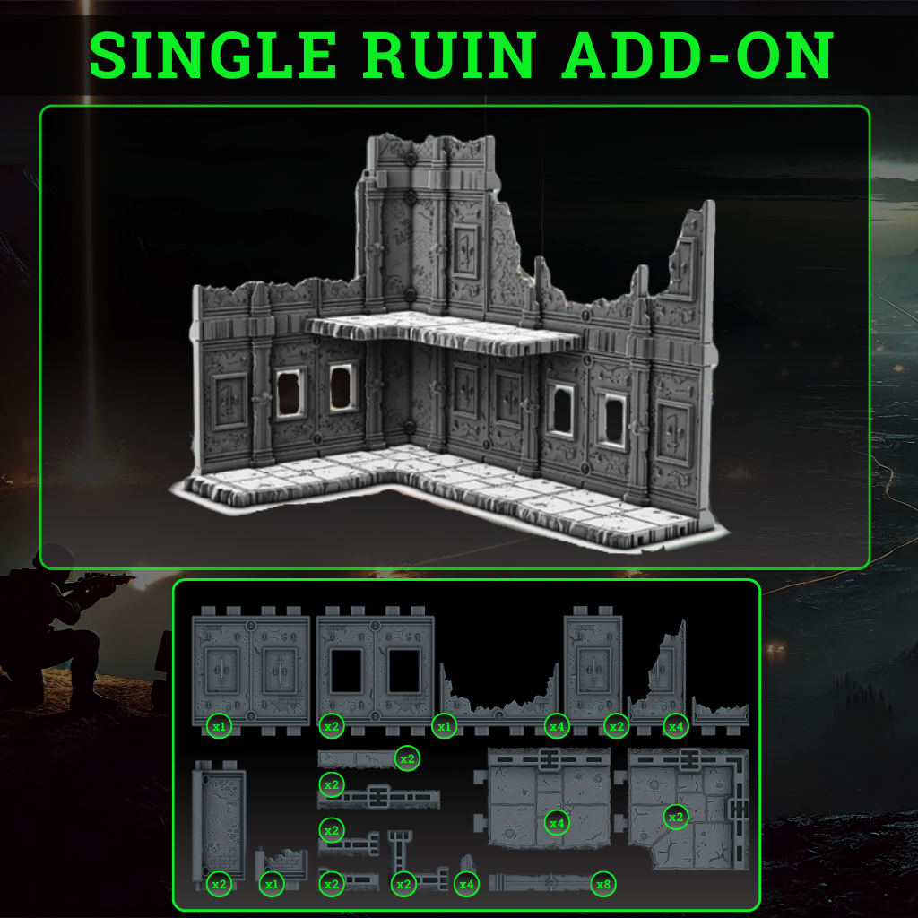FutureProof Terrain - Single Ruin Add-On US
